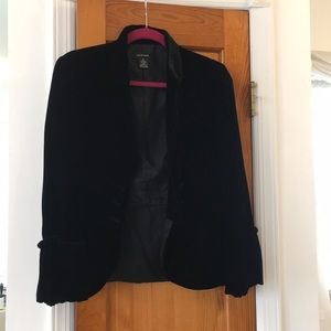 Spense Black Peplum Blazer